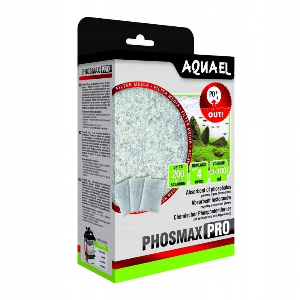 Levně Aquael Náplň do filtru Phosmax Pro 3x100ML