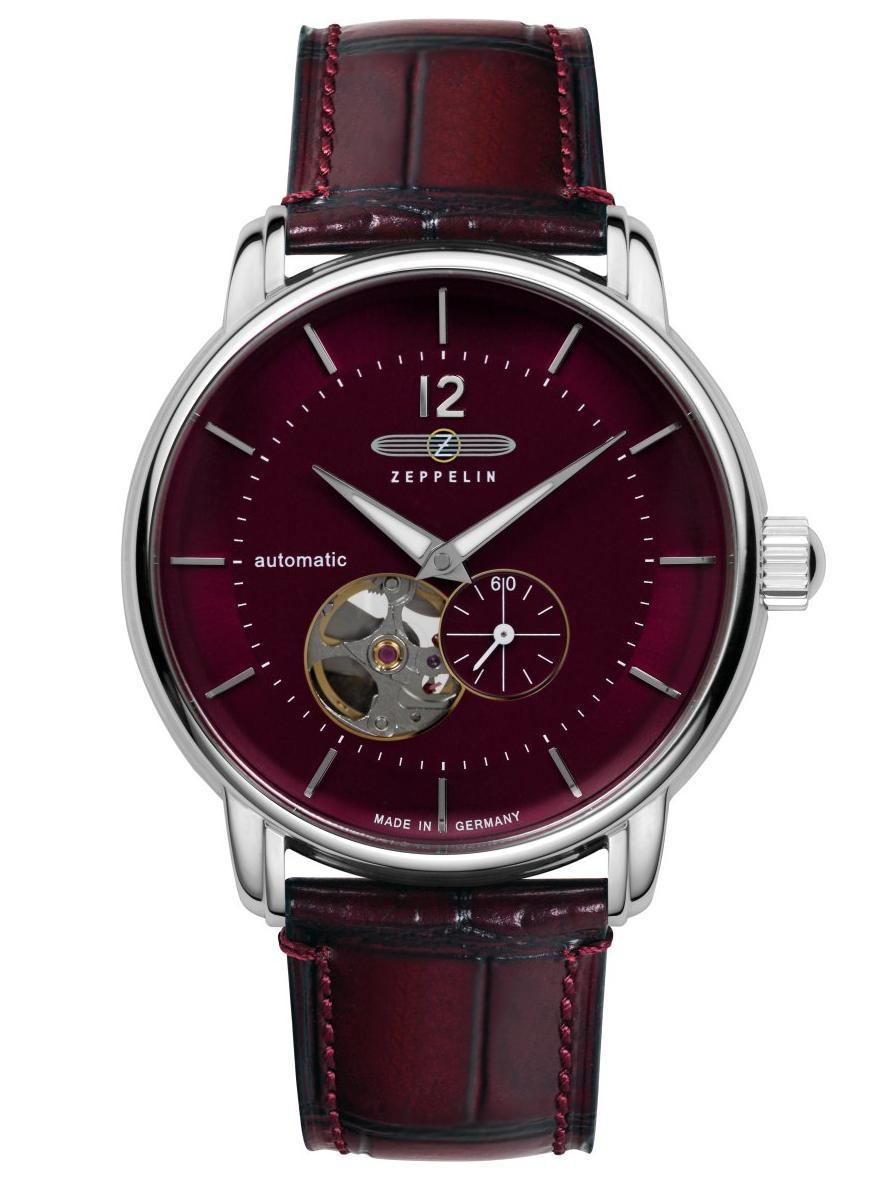 Nový Originální Pánské hodinky Zeppelin Bodensee 8166-5 Automatic na řemínku