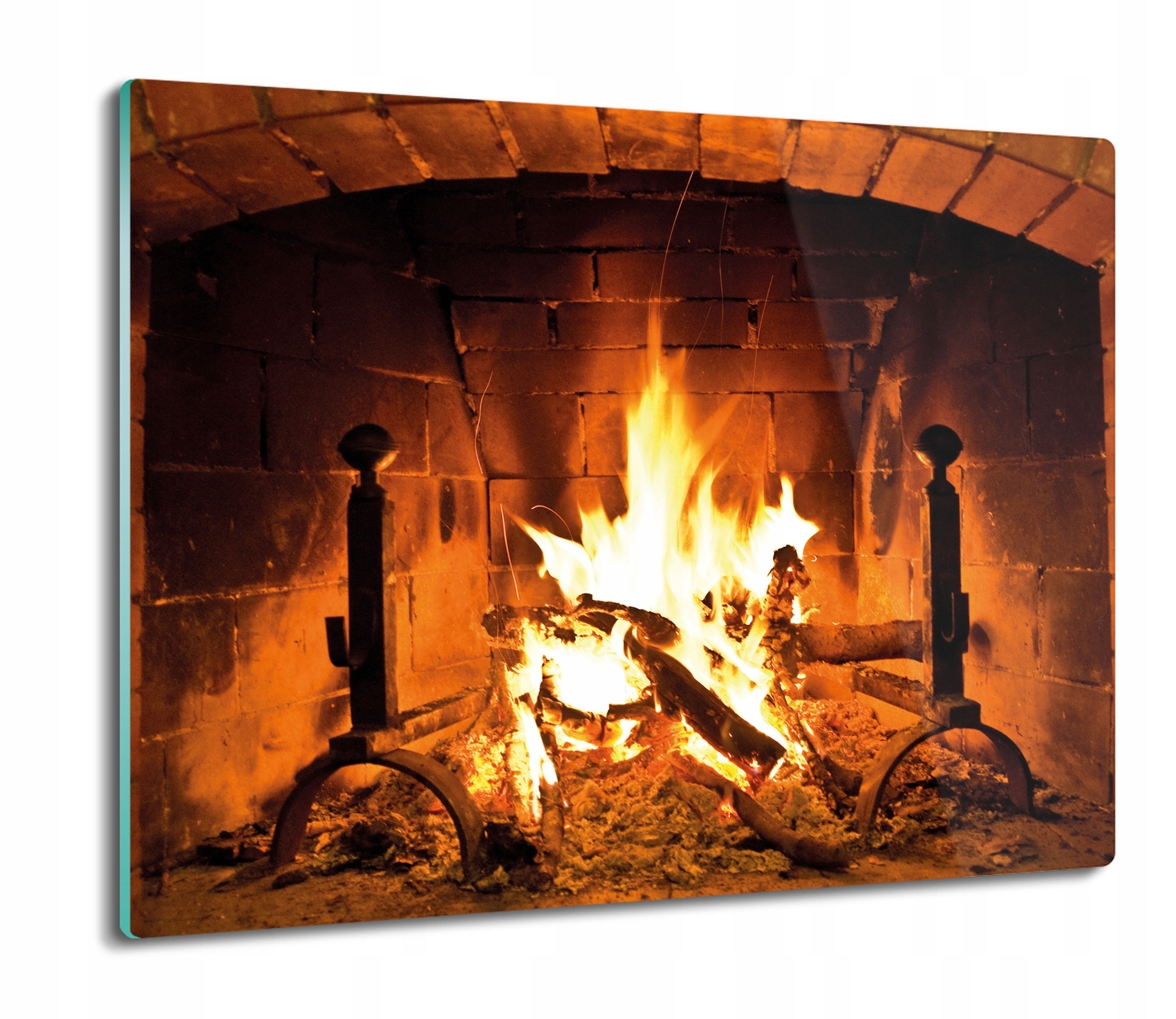 

Ogień kominek 60x52 deska z nadrukiem kuchenna