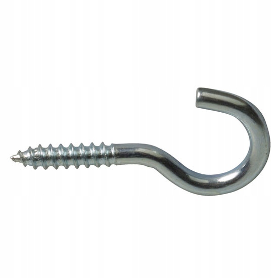 

Haczyk Półpełny Wkręcany Cynkowany 4x60mm 5 sztuk