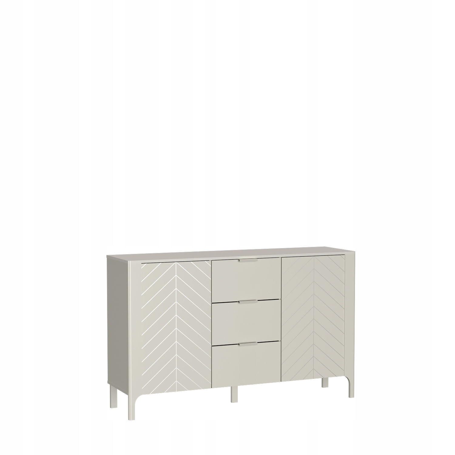 Elegantní velká komoda Jedle P1 Moderní do obývacího pokoje Kancelář Prostorná Kašmír