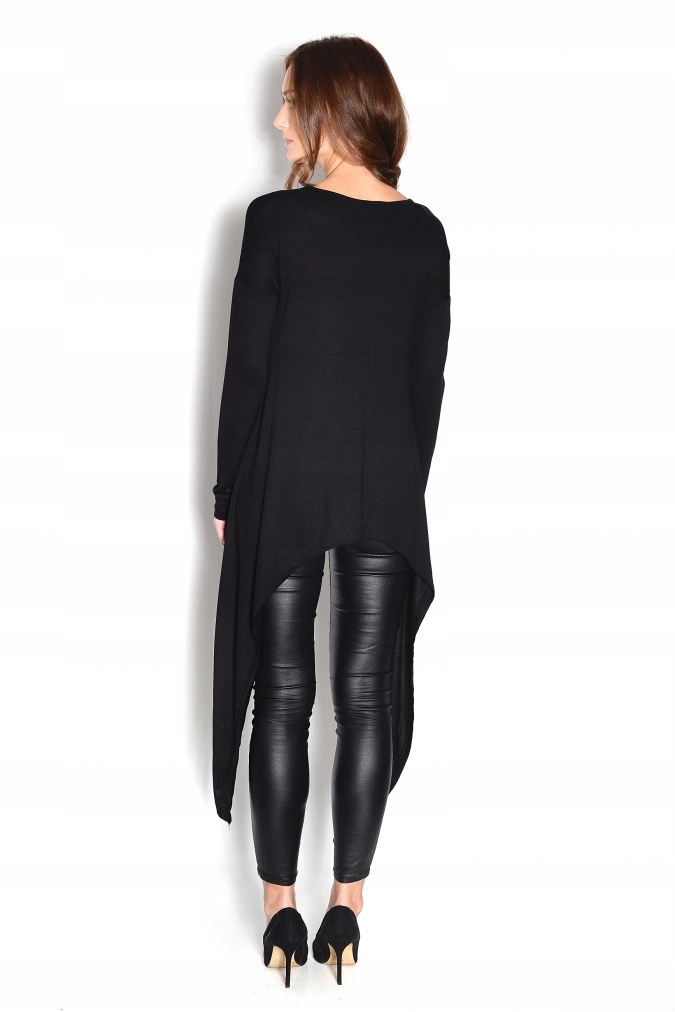 Asymetryczna prosta tunika dłuższe boki, 2XL/3XL Model 01
