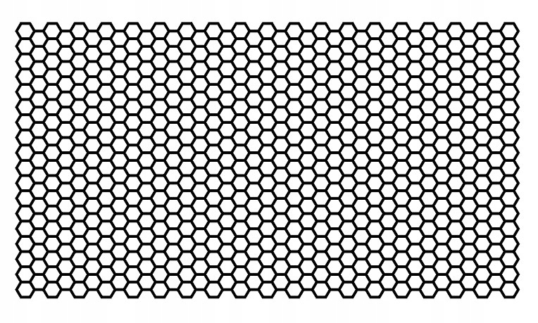 

Naklejki Plastry Miodu Siatka 2 cm