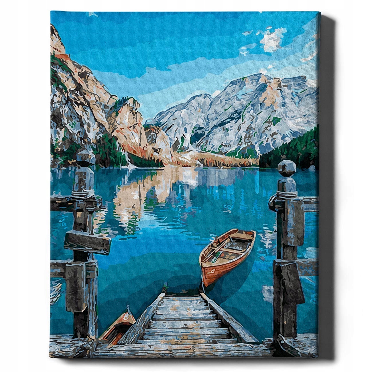 Malování Podle Čísel Krajina Obrazy na malování S Rámem 40x50 cm OhArt