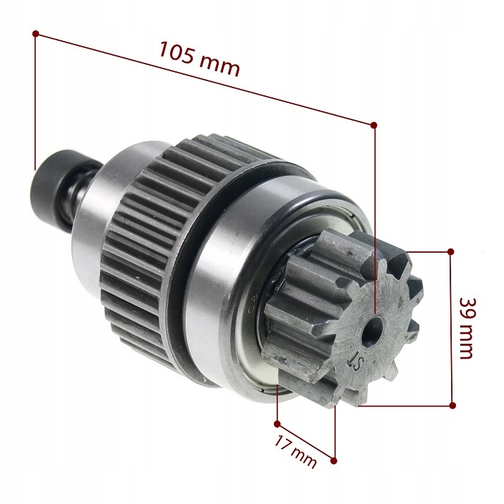 BENDIX ROZRUSZNIKA 10ZĘBÓW PERKINS,Z REDUKT