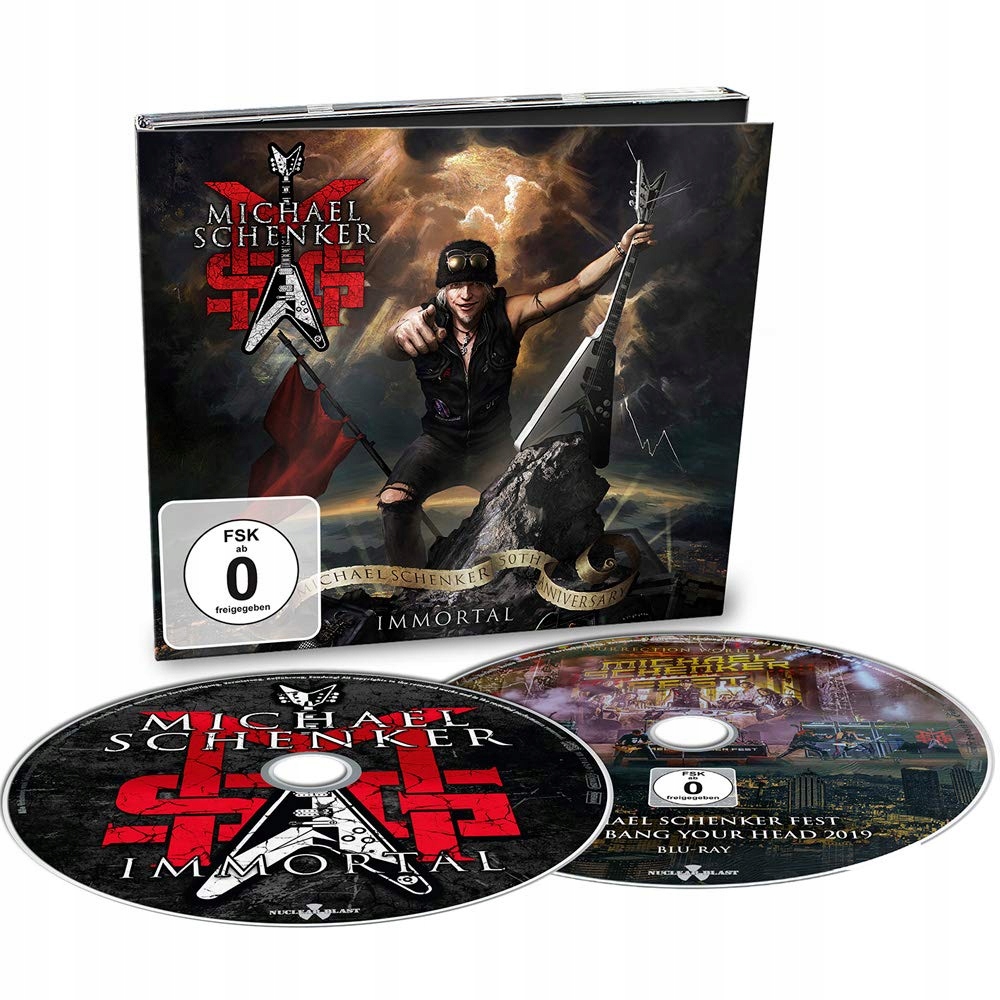 Michael Schenker Group Immortal CD Blu-ray 2021 Nuclear Blast