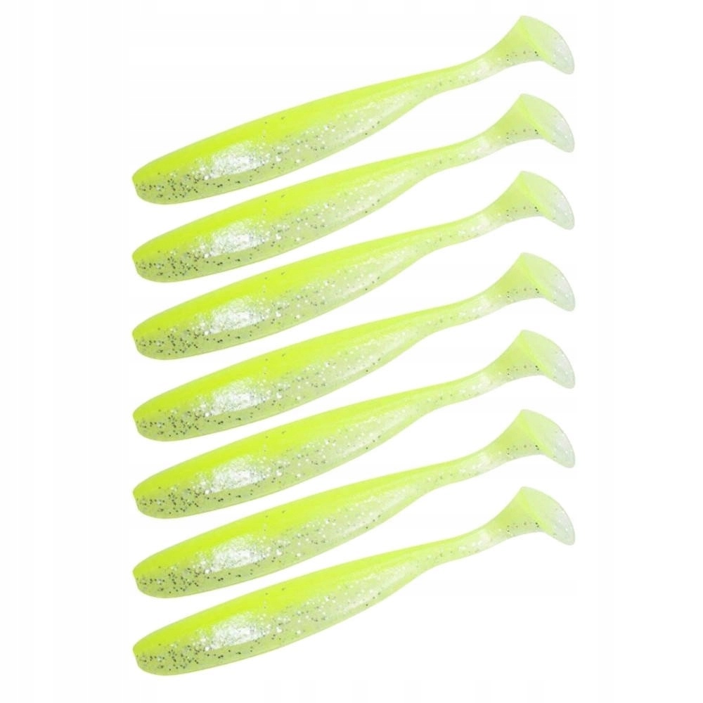Keitech Easy Shiner 4"/10,16cm LT#16 Chartreuse Ice 7 szt.