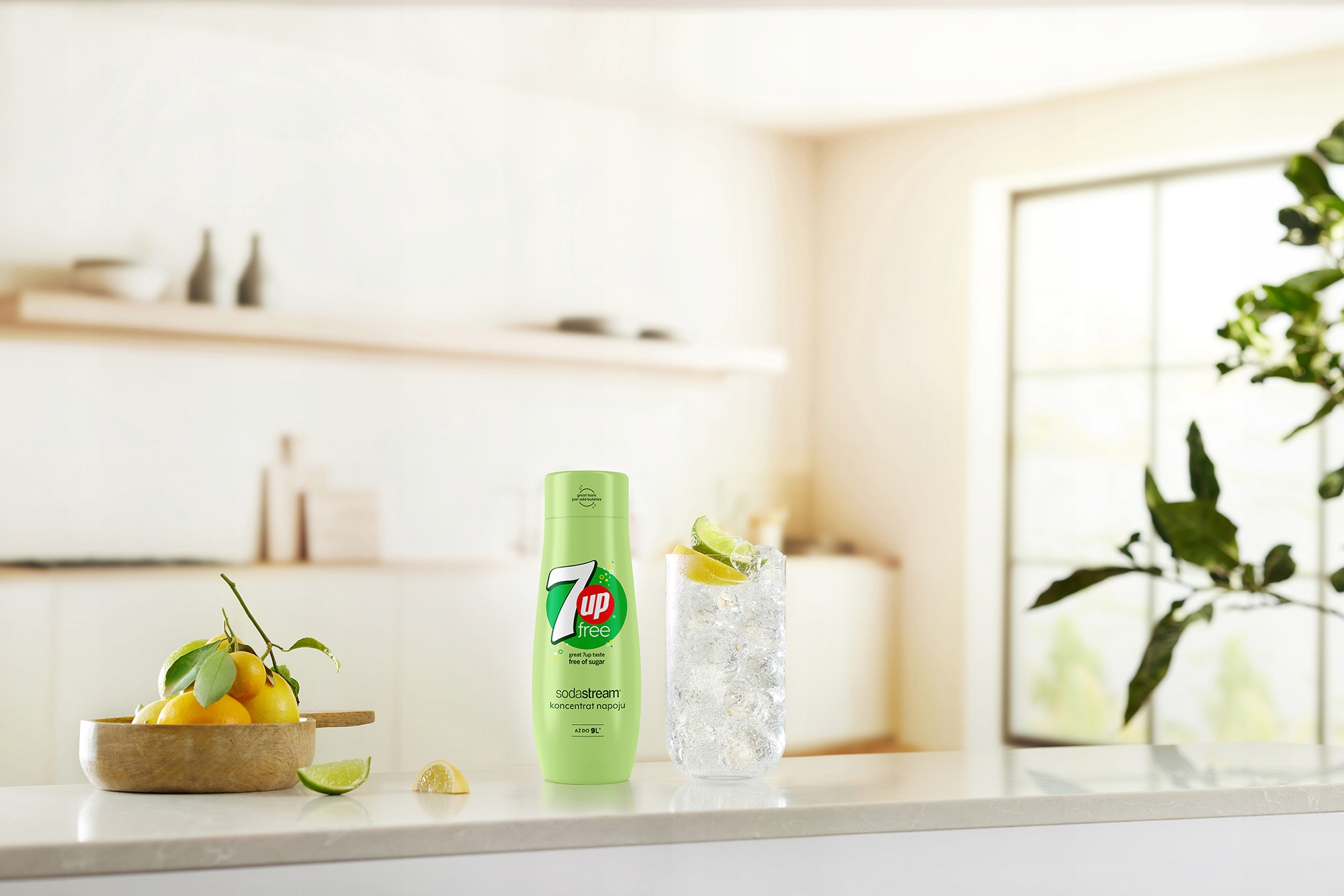 Syrop koncentrat do wody SodaStream 7up Free 440ml Marka SodaStream