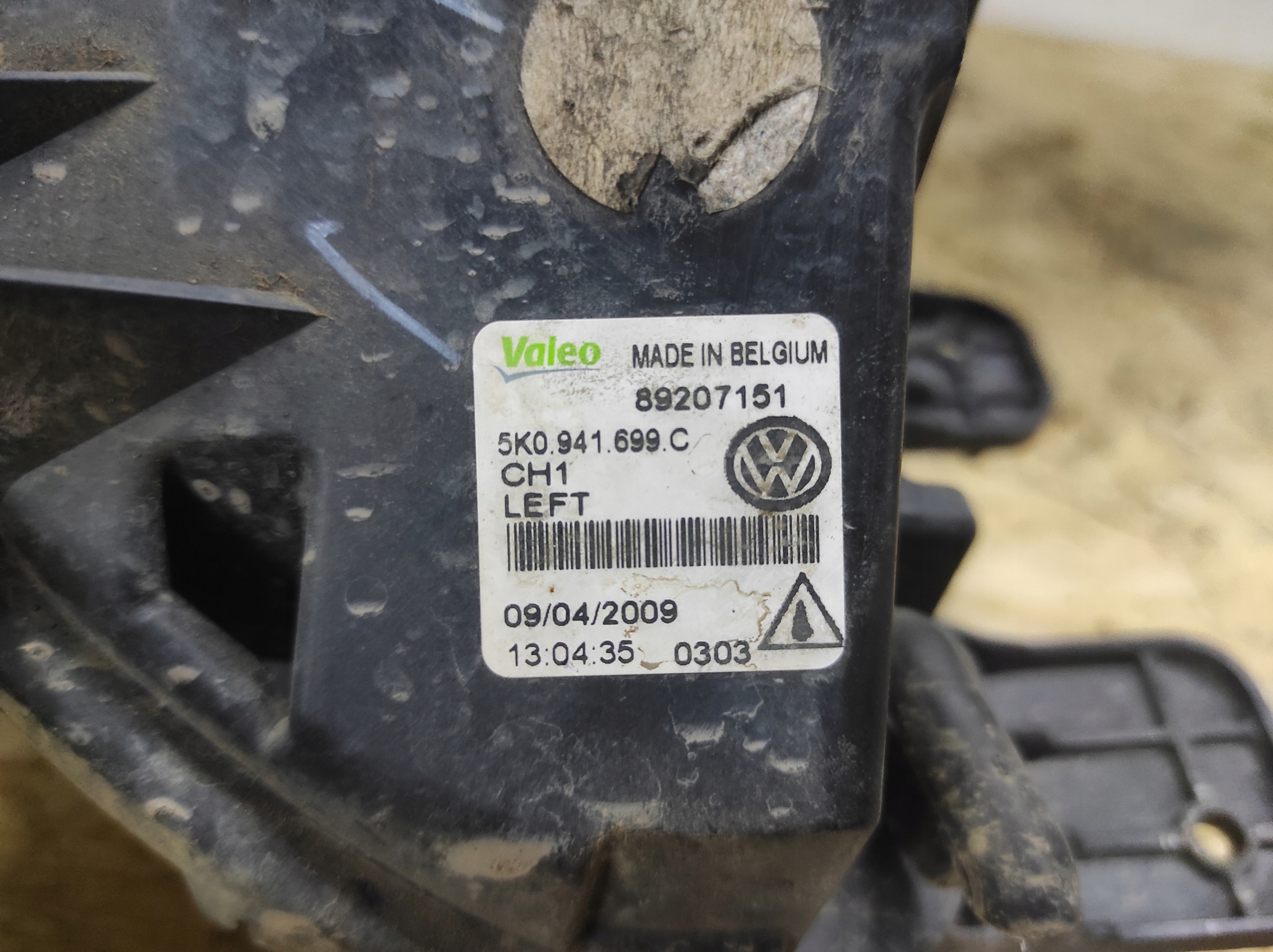 5K0941700C Nebelscheinwerfer links VW GOLF VI