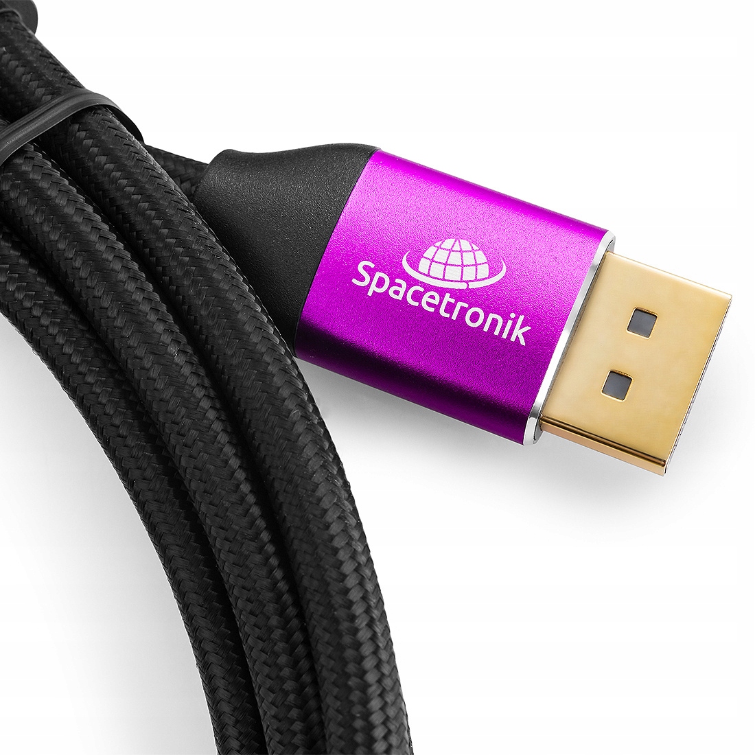 Kabel Przewód Display port DP 2.1 16K Szybki przesył 54Gbps Spacetronik 3m Długość kabla 3 m
