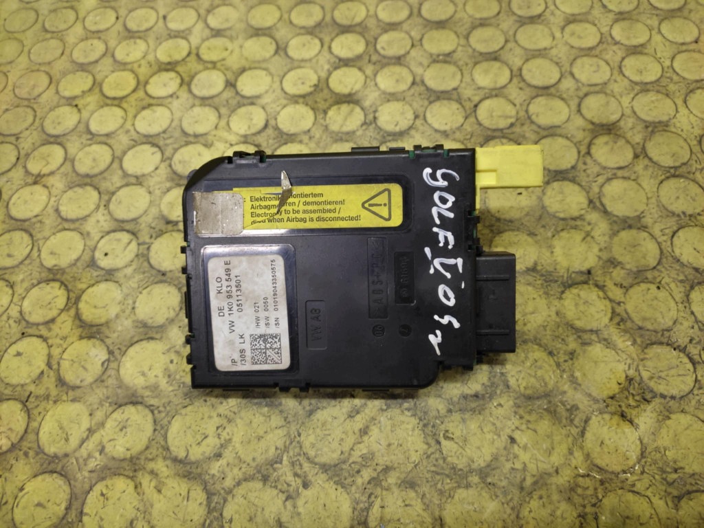 VW GOLF V sensor angle steering 1K0953549E