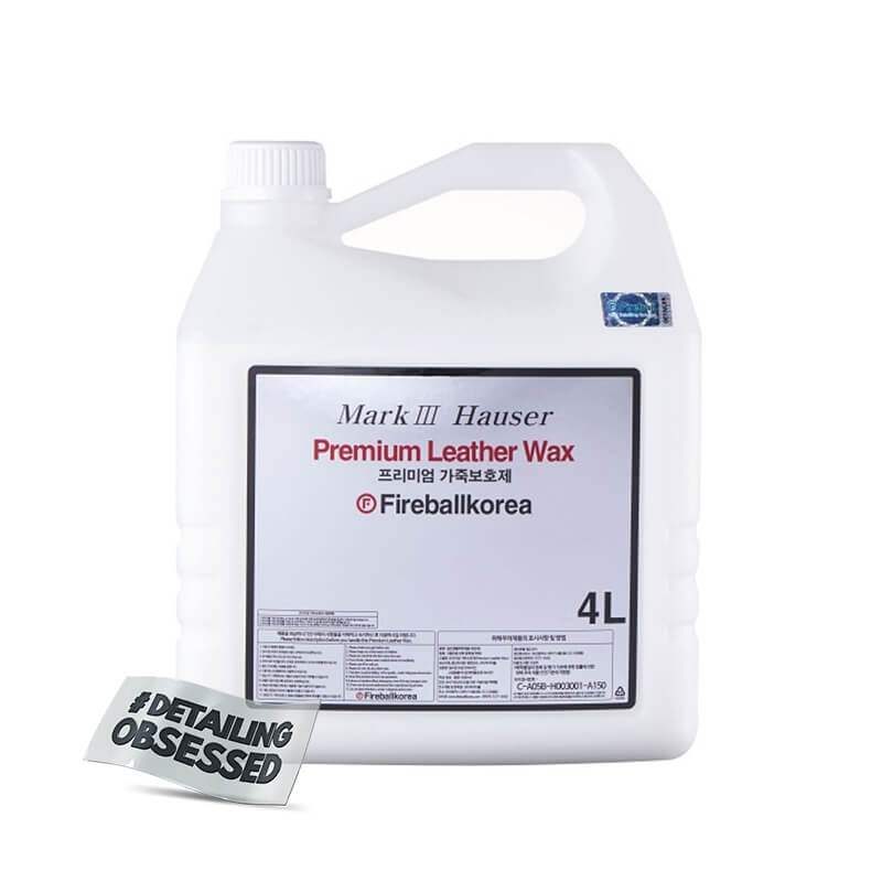 Fireball Premium Leather Wax 4L