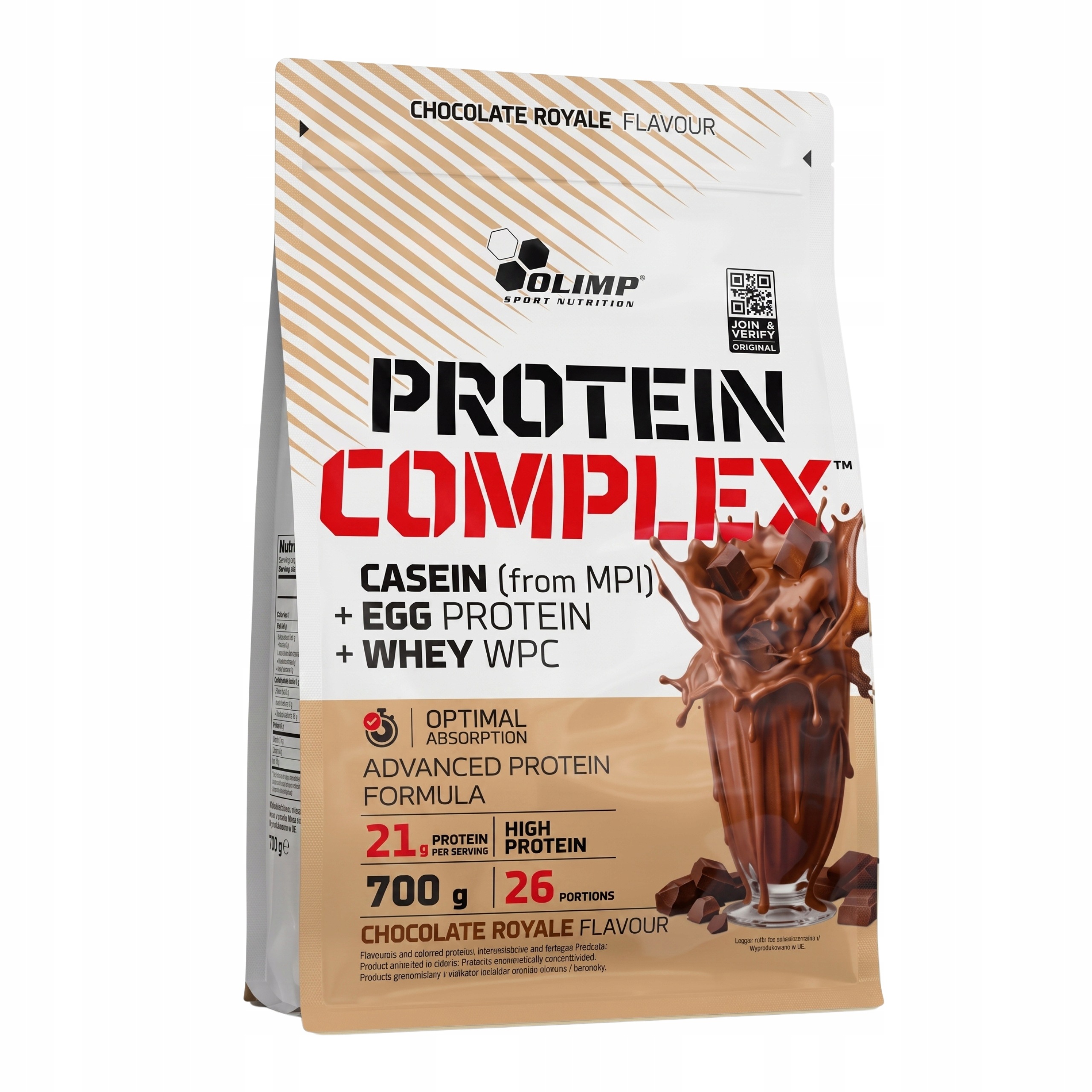 Protein Proteinový komplex 700 g Bílkoviny Whey Wpc Mpi Čokoláda Olimp