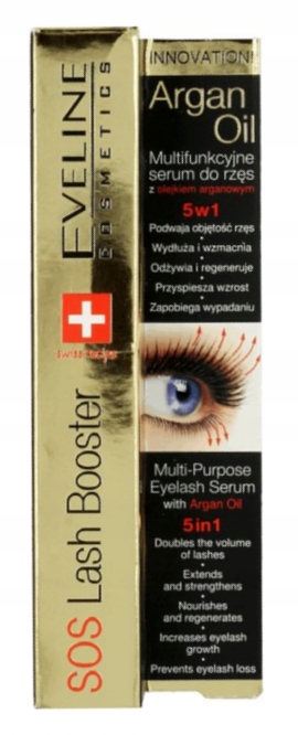 

Eveline 5W1 Odżywka Serum Do Rzes Olej Arganowy