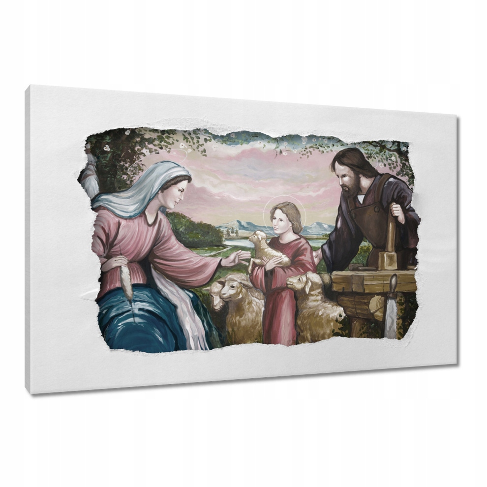

Obrazy na płótnie 60x40 Józef cieśla i Jezus