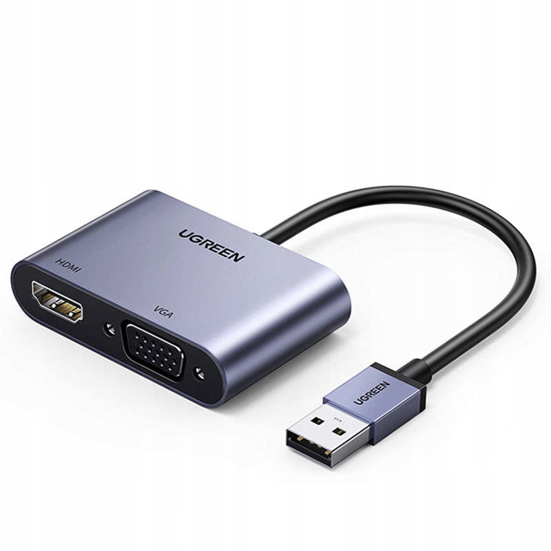 

Ugreen przejściówka konwerter Usb Hdmi Vga
