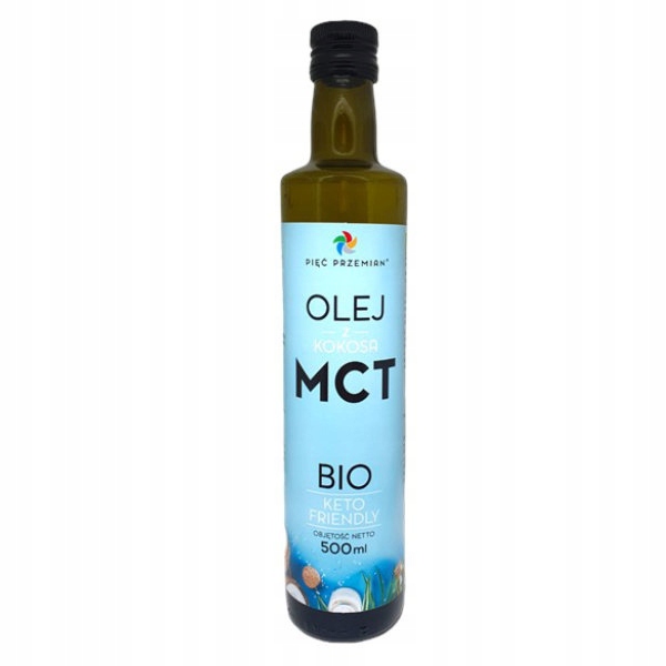Levně Mct olej z kokosu Bio 500 ml Pięć Przemian
