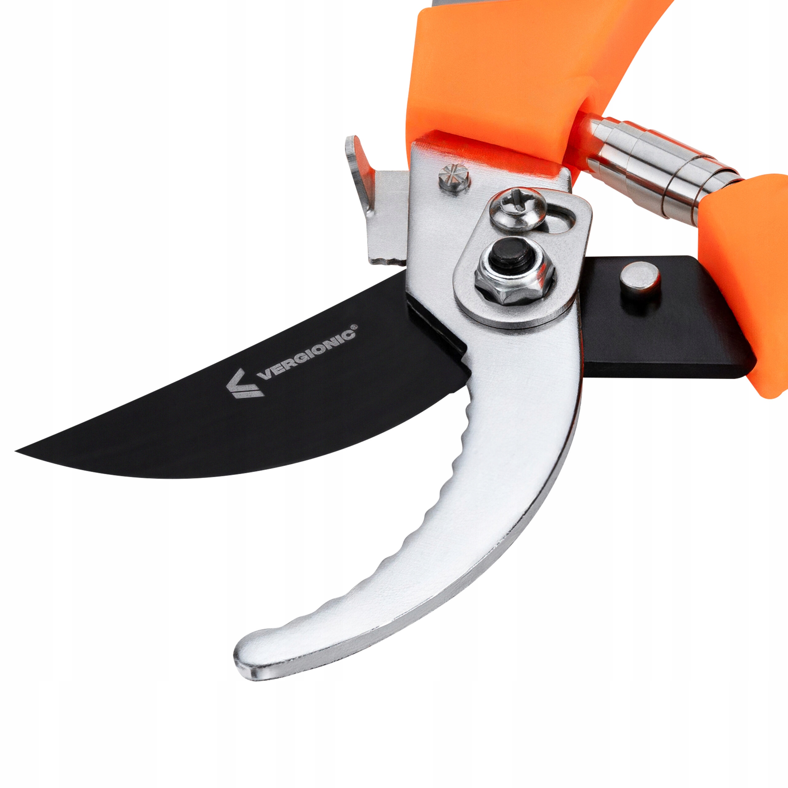 SEKATOR OGRODOWY RĘCZNY NOŻYCE DO KRZEWÓW GAŁĘZI KWIATÓW Marka Vergionic