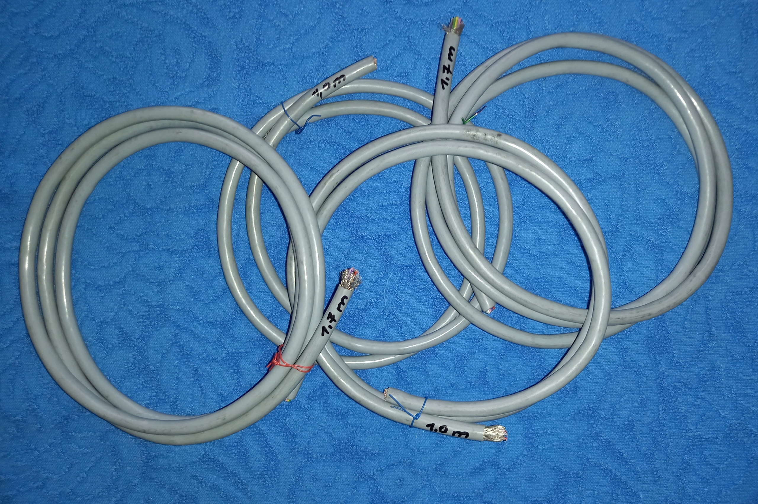 Kabel LIYCY 25x0,14 [2x1m + 2x1,7m]