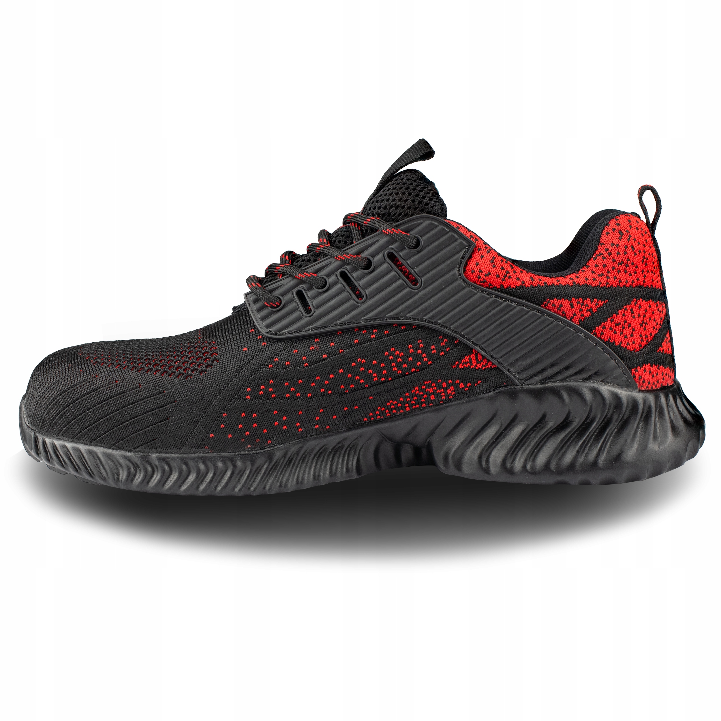 BUTY ROBOCZE PÓŁBUTY MĘSKIE OBUWIE SPORTOWE LETNIE ODDYCHAJĄCE Z PODNOSKIEM Model REDBEX