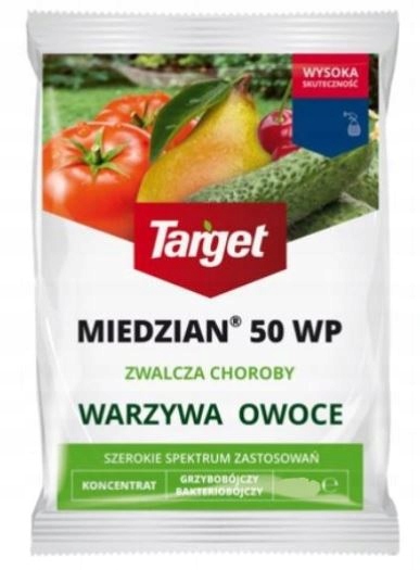 

Miedzian grzybobójczy 50 Wp 100g warzywa owoce