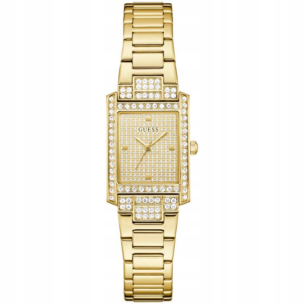 Dámské hodinky Guess GW0995L2 Zirkony zlaté