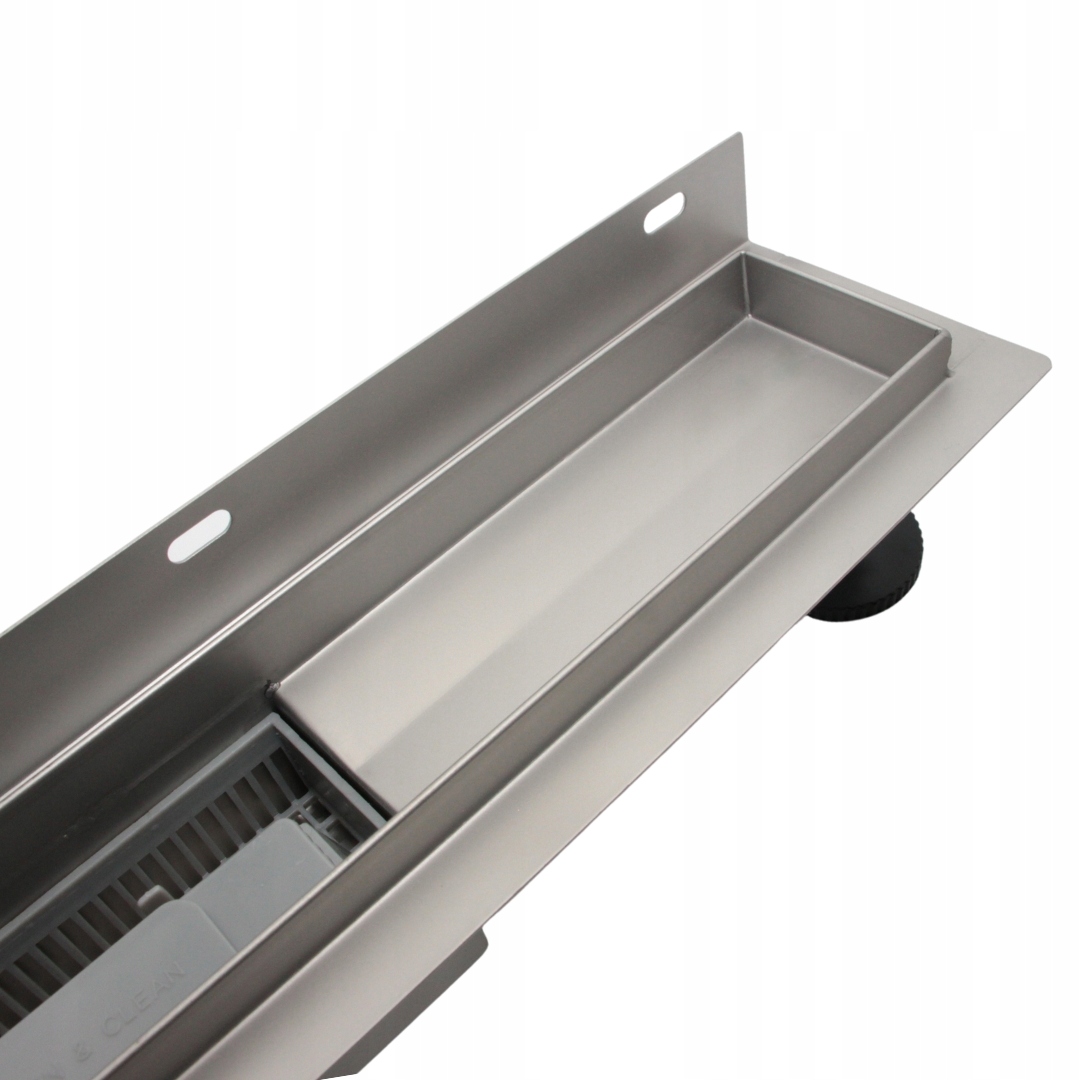 ODPŁYW PRZYŚCIENNY 100 cm - 2w1 GŁĘBOKI OSADNIK Długość 100 cm