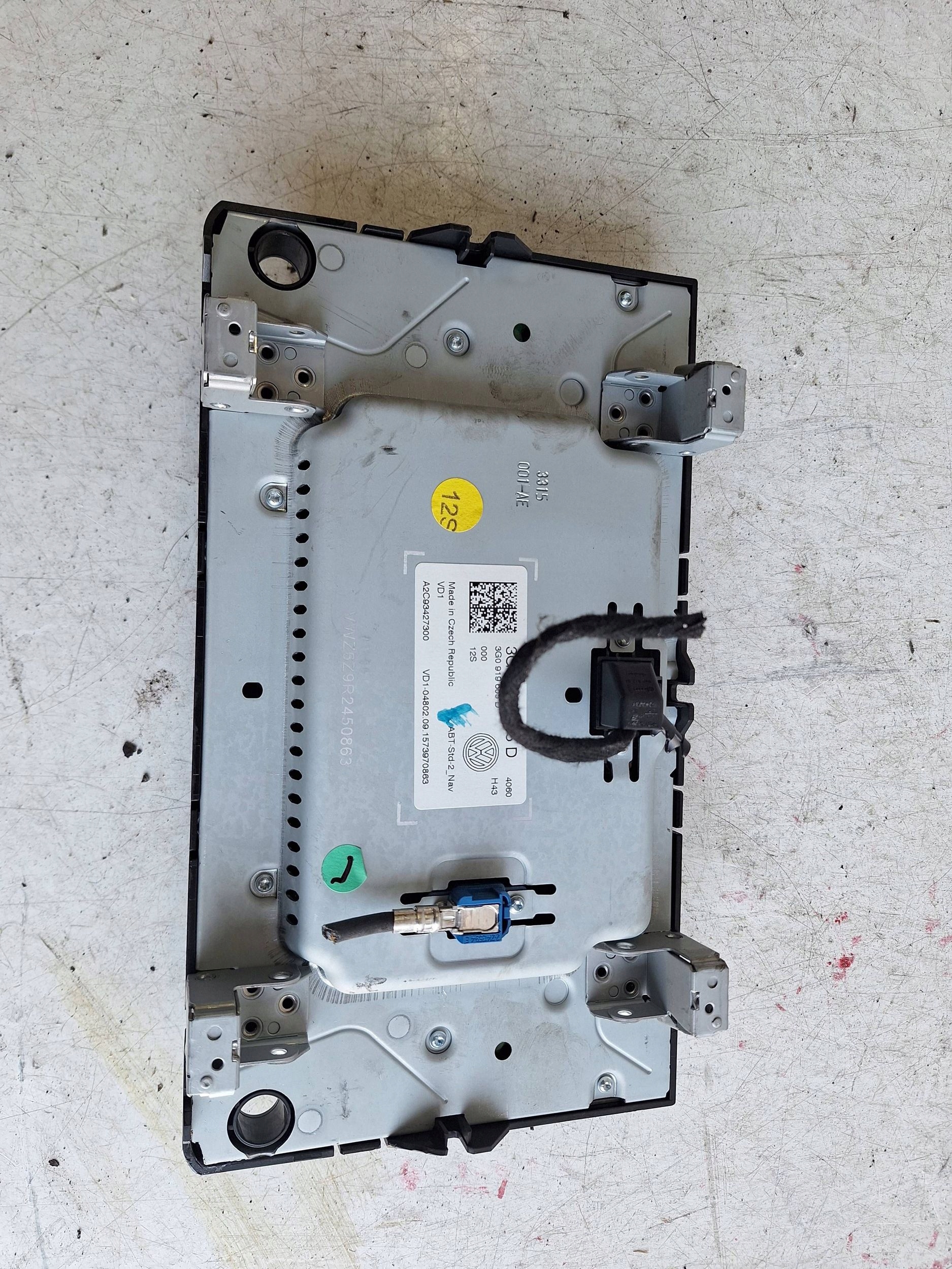 VOLKSWAGEN PASSAT B8 15-19 display LCD 3G0919605D