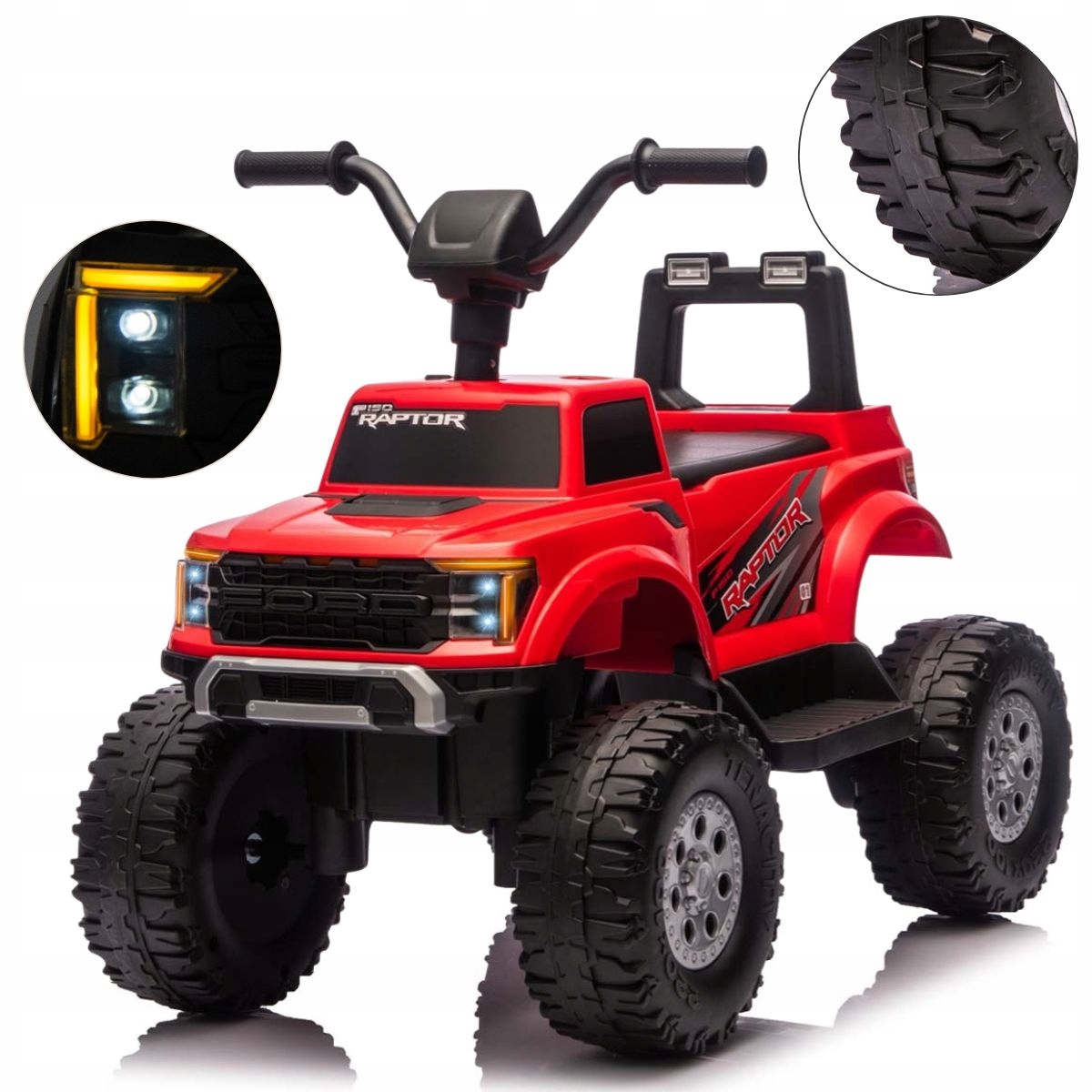 Milly Mally Pojazd na akumulator Ford F-150 Raptor Red
