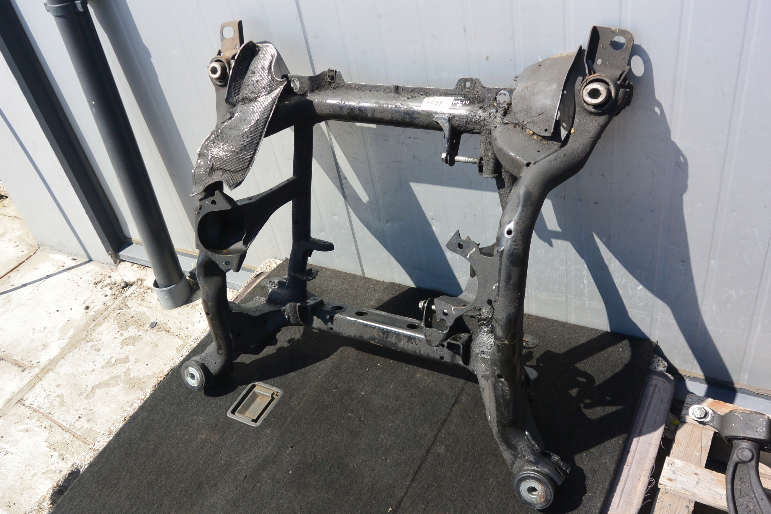 axle beam subframe springing front MERCEDES ML GL 164