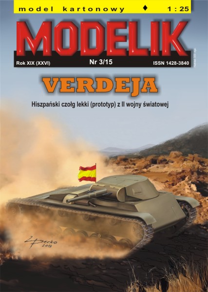 Modelik 1503 1/25 Verdeja