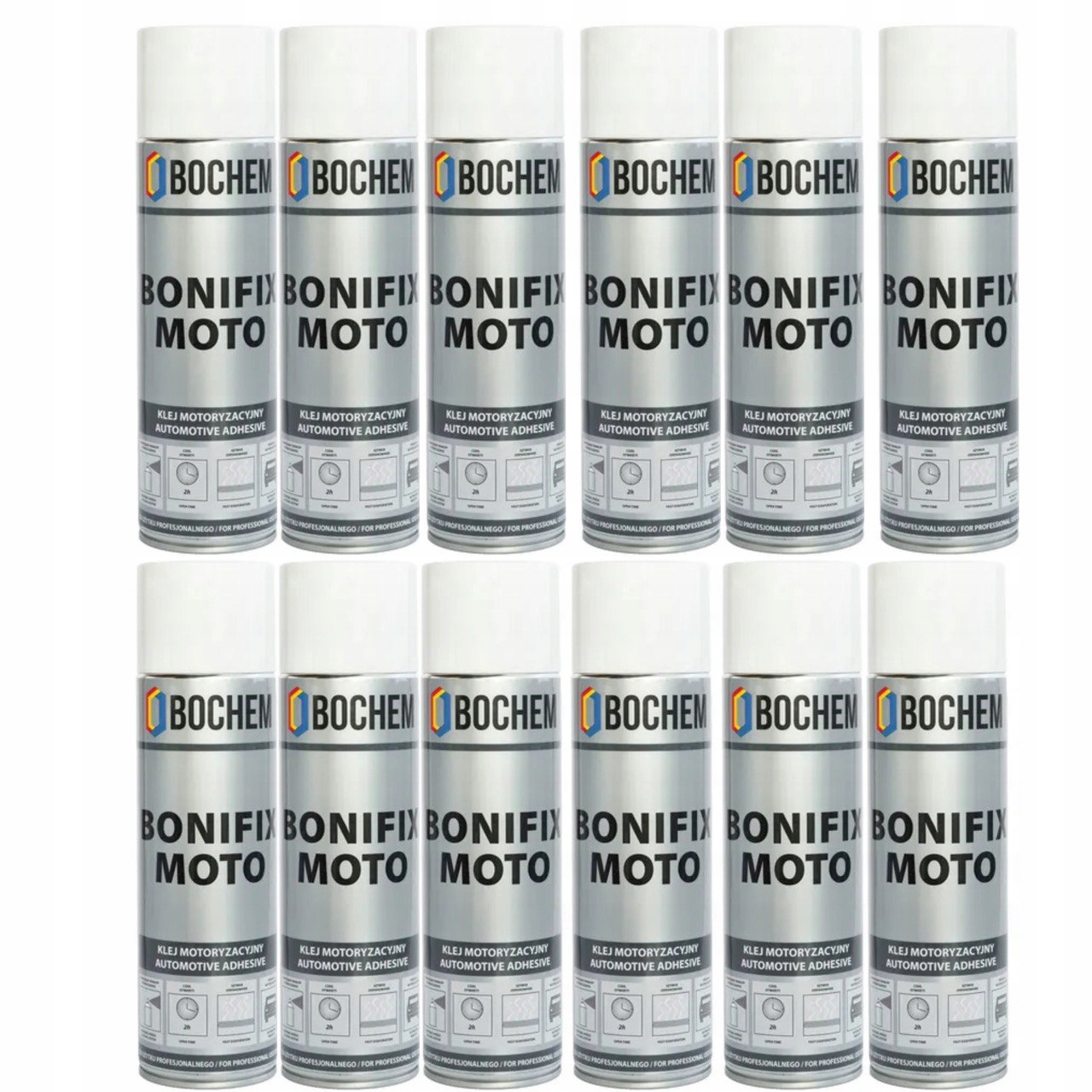 12 x Lepidlo Bonifix Moto Spray 500 ml