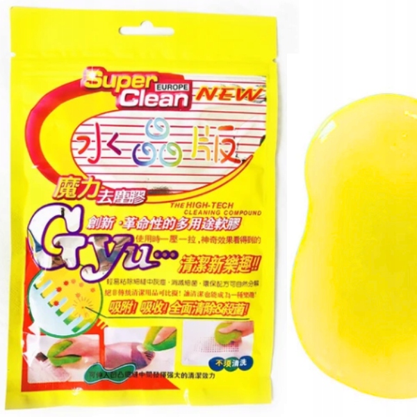 GUMA DO CZYSZCZENIA ŻEL DO KLAWIATUR TELEFONÓW SAMOCHODU KOKPITU ELASTYNA EAN (GTIN) 5906063500745