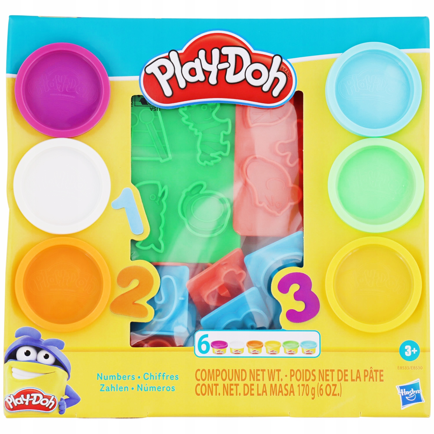 

Play-doh Ciastolina Cyfry 25 Foremek 6 Mas E8533