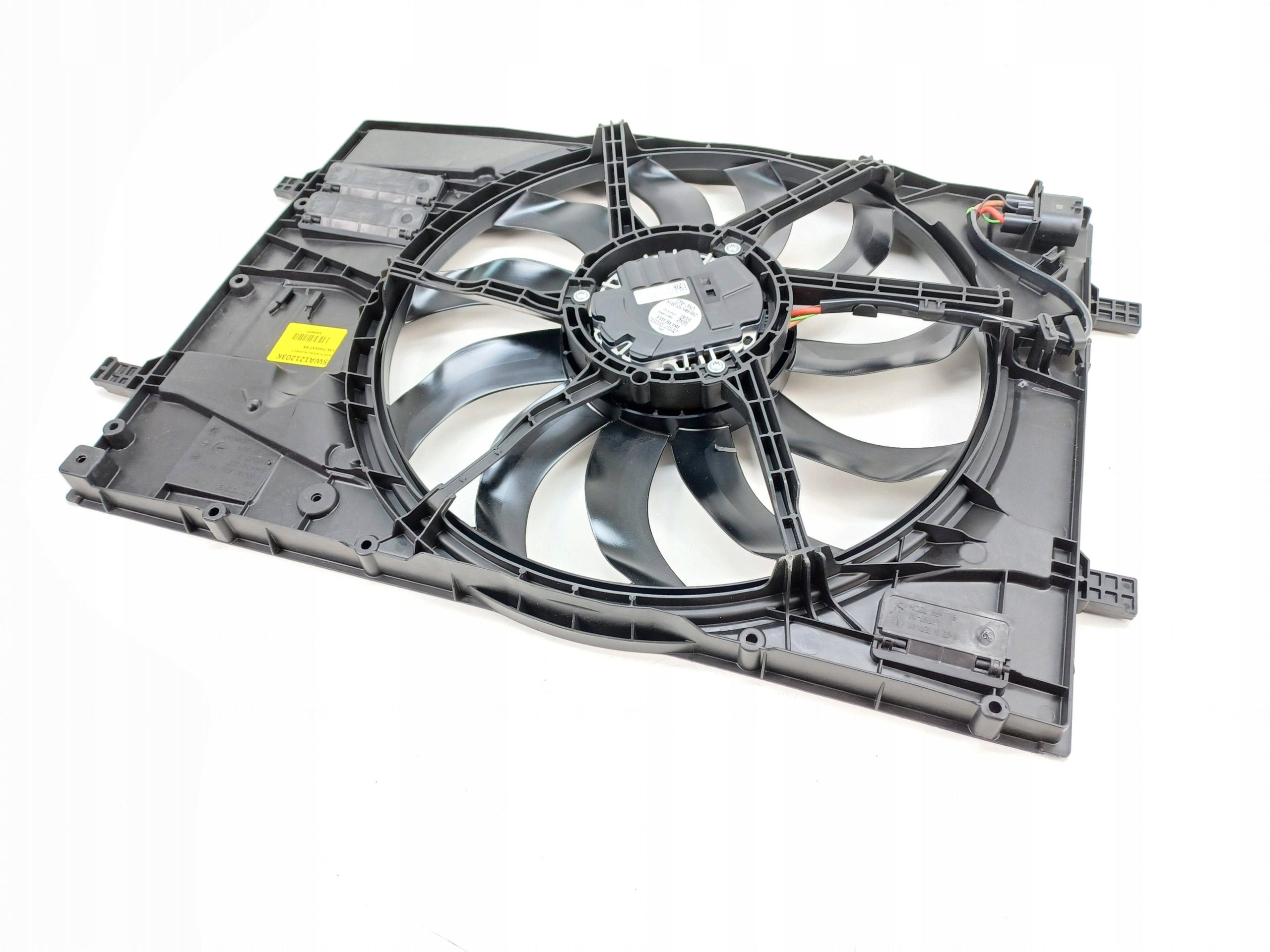 NOWY ORG WENTYLATOR CHŁODNICY VW AUDI 5WA121203K Jakość części (zgodnie z GVO) O - oryginał z logo producenta pojazdu (OE)