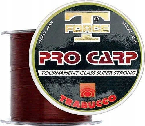 Żyłka Trabucco T-Force Pro Carp ciemobrązowy 0,286mm 1000m Średnica (mm): 0