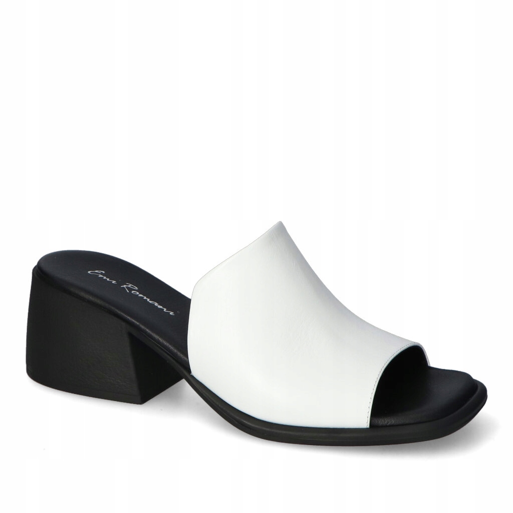 Nazouváky Emi Romani Bílé Lico Kožené 38