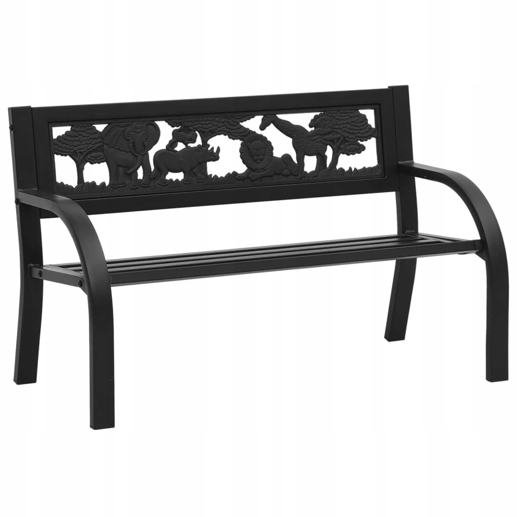 

Ławka ogrodowa dla dzieci, 86 cm, stalowa