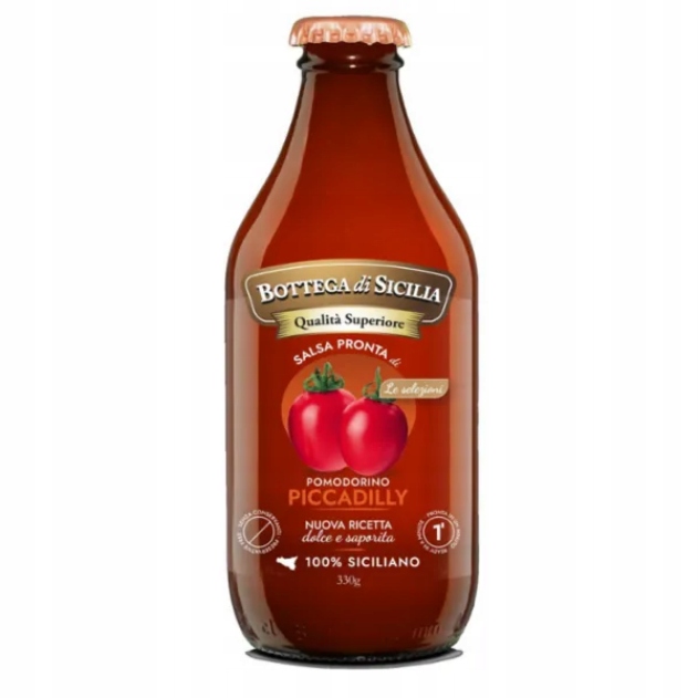 Levně Salsa Pronta di Pomodorino Piccadilly 330g Bottega di Sicilia
