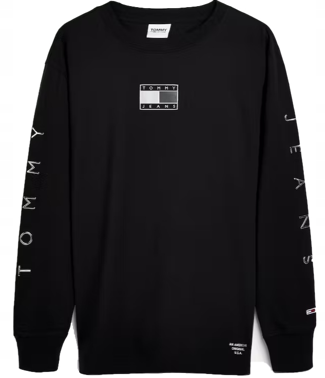 Męska Bluza Tommy Hilfiger Długi Rękaw DM0DM12554BDS r.XS