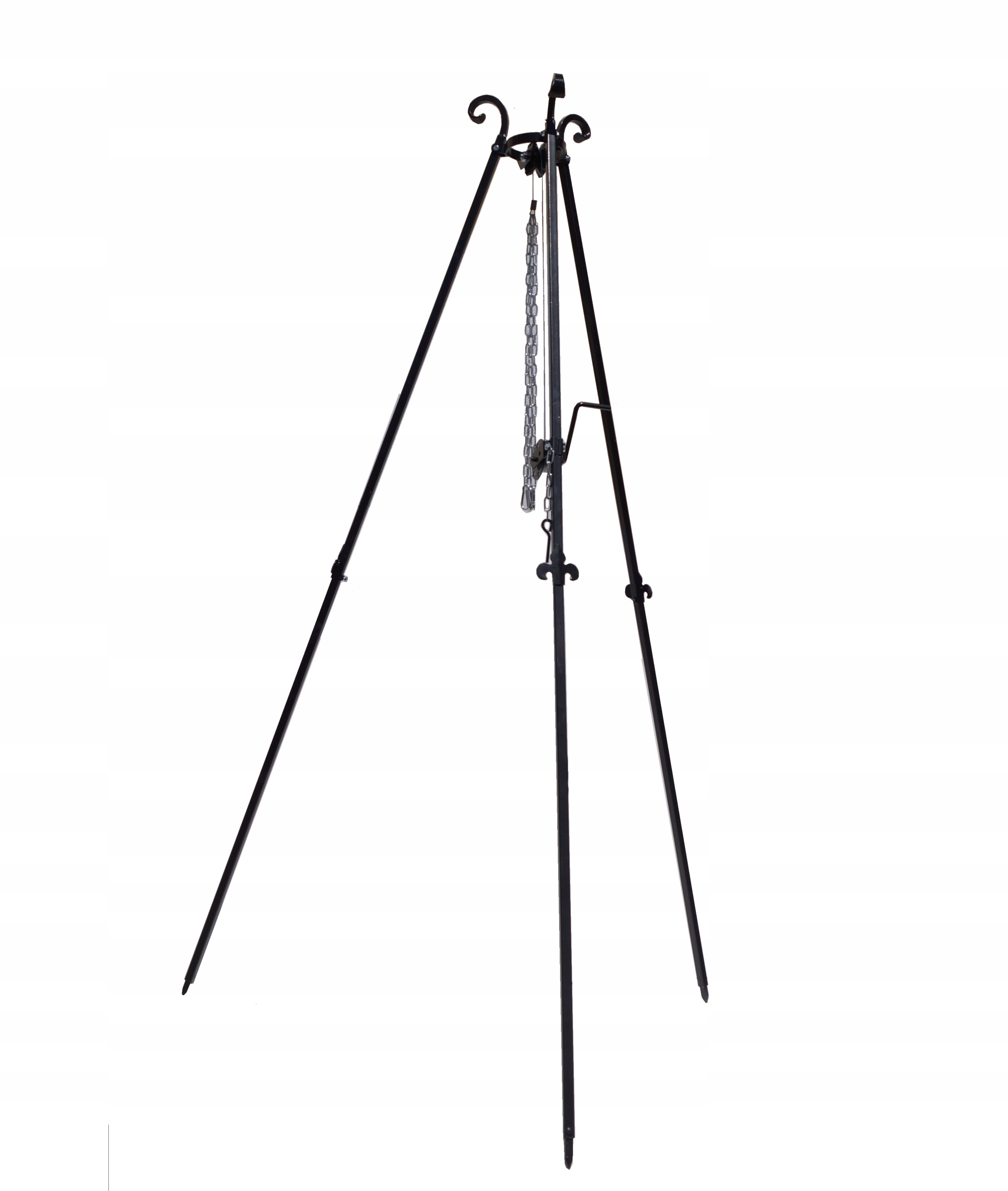 GRILL TRÓJNÓG OGNISKOWY FI 70 CM RUSZT Średnica/szerokość rusztu 70 cm