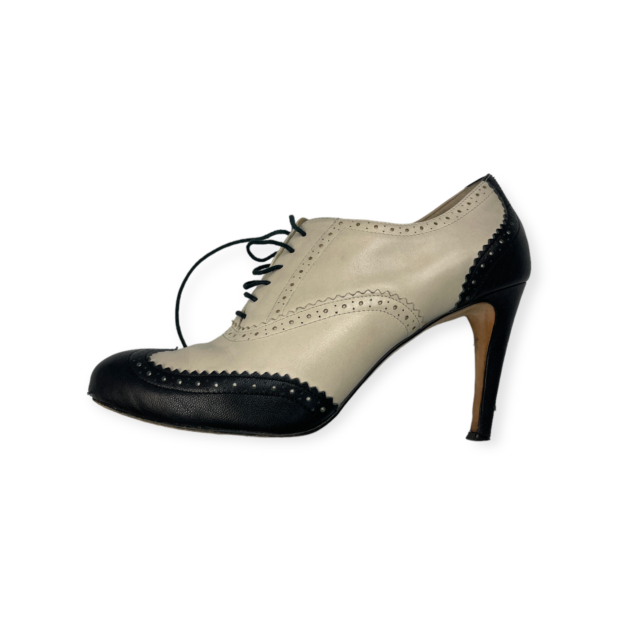 Dámské šněrovací dámské kotníkové boty s podpatkem Cole Haan 41