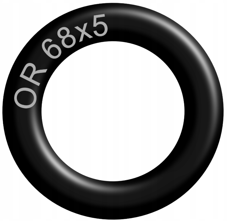 Oring 68x5 mm NBR70 gumový olejotěsný tmel 50 ks