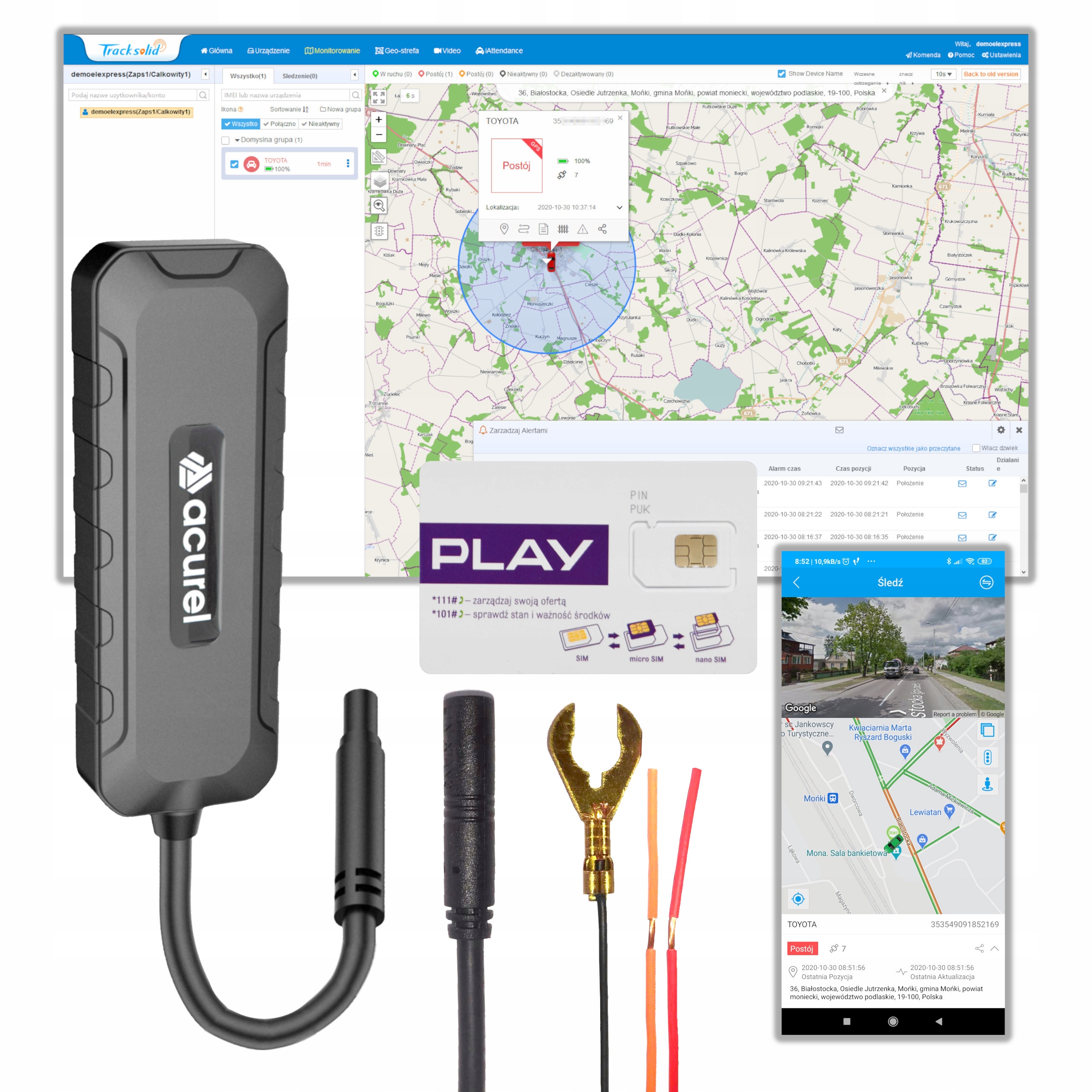 

Lokalizator Gps Nadajnik Roweru Elektrycznego 90V