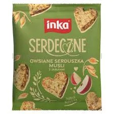 Levně Inka Srdíčkově ovesná srdíčka musli s jablky 50 g
