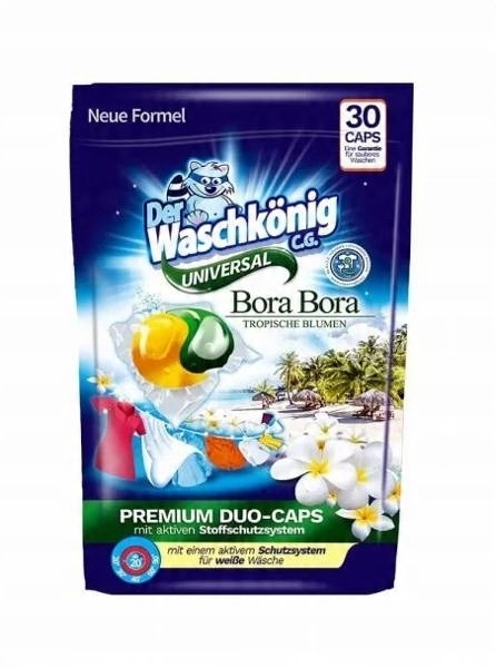 

Kapsułki do prania Der Waschkonig Bora Bora 30 szt