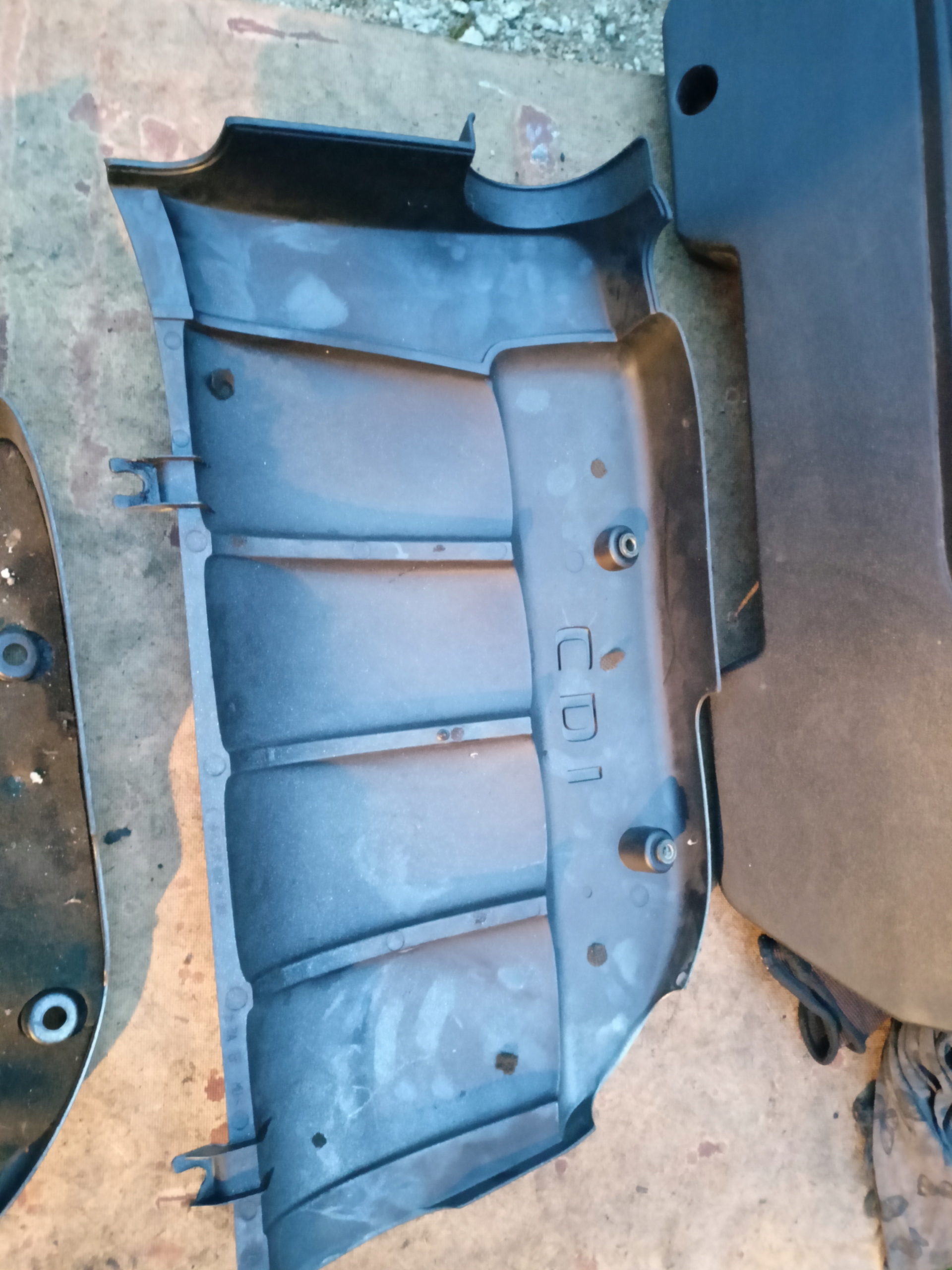 MERCEDES W169 W245 engine housing cover cover upper
