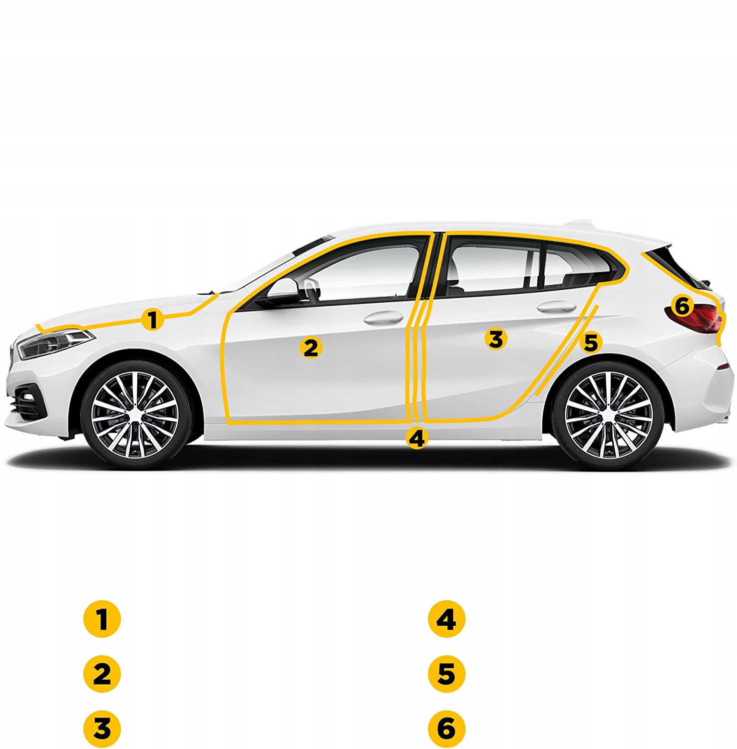 Gumowy Odciąg Uszczelka Uszczelka Okna Samochodu Numer katalogowy oryginału Uniwersalny profil uszczelniający