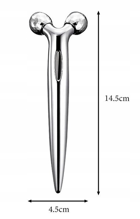 MASAŻER ROLLER DO TWARZY POD OCZY SZYI PODBRÓDKA Marka inna marka