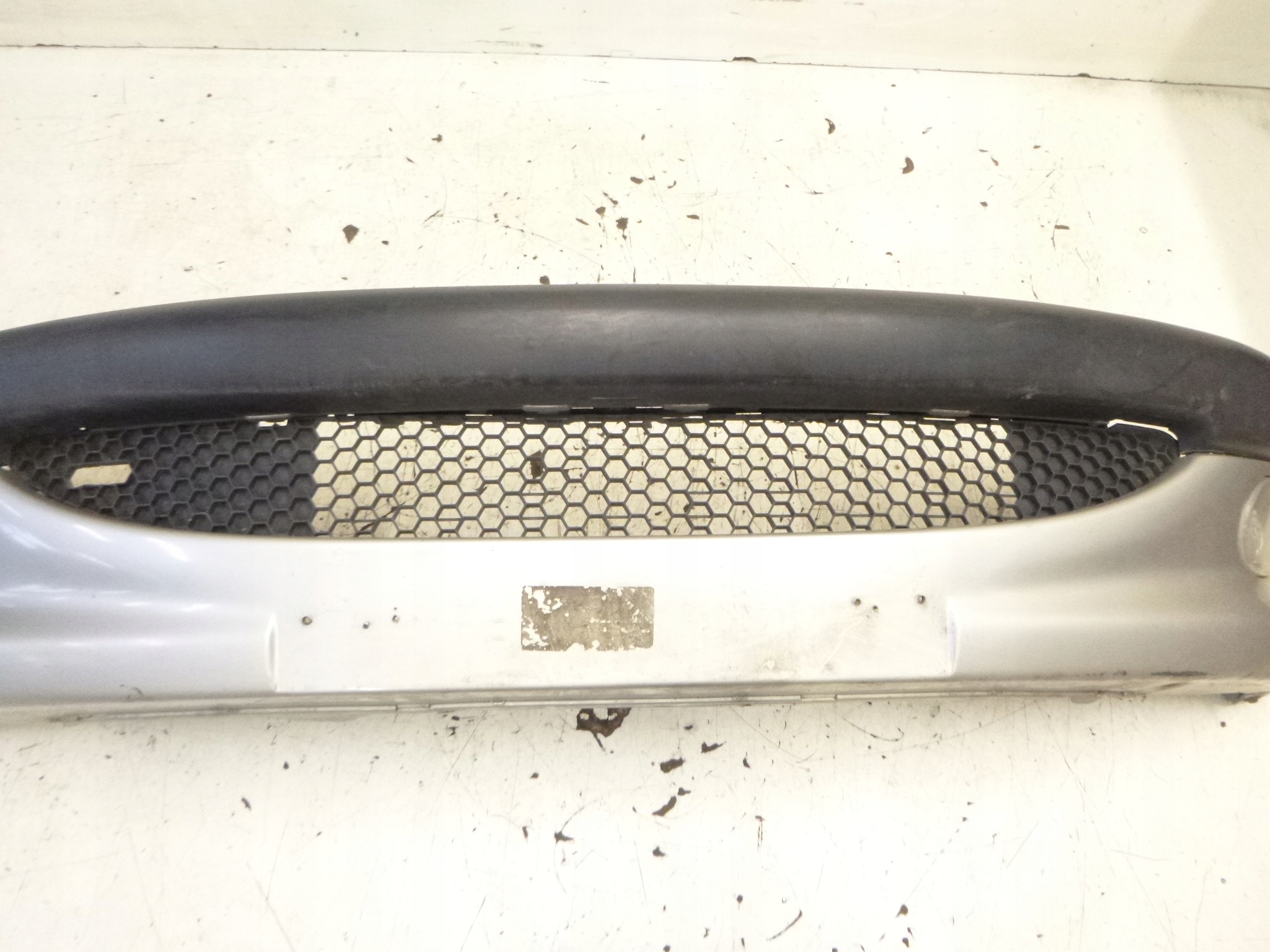 front bumper + fog lights Peugeot 206 2005 SREBNY